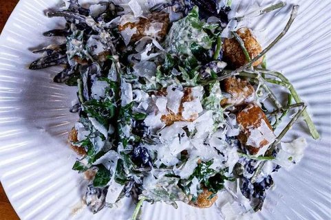 Kale Caesar Salad