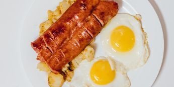 Kielbasa Eggs Breakfast