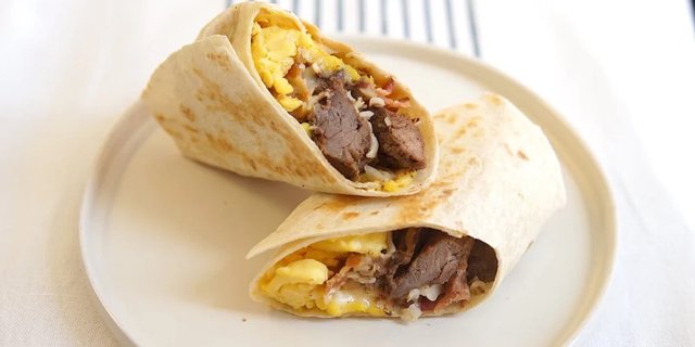 Steak Breakfast Burrito