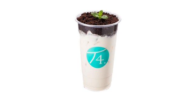 Black Potted Milk Tea