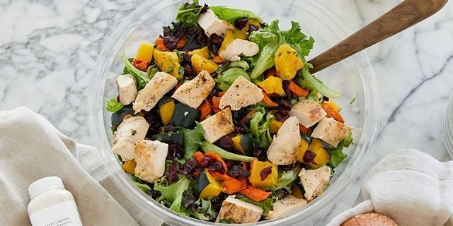 Choose Your Favorites: Maple, Squash & Chicken Salad – LG