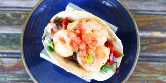 Chopped Shrimp Tacos