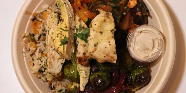 Sage Roasted Chicken Garden Bowl