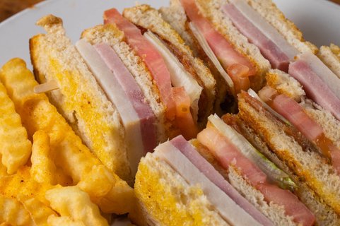 Stacked Club Sandwich