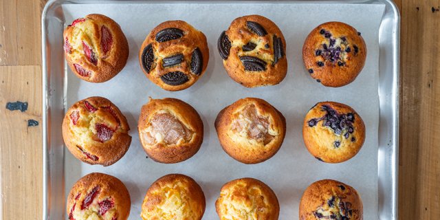 Sweet Cream Cheese Muffins Box