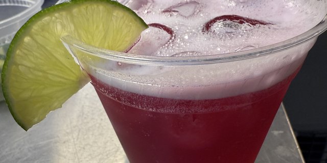 Jasmine Blueberry Peach Bellini