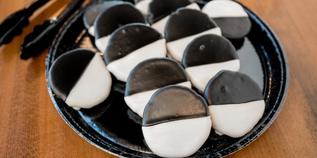 Mini Black & White Cookies