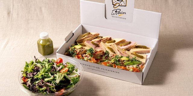 Tartines With Salad-Small