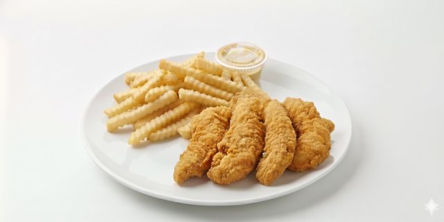 3pc-Chicken Finger Boxed Lunch