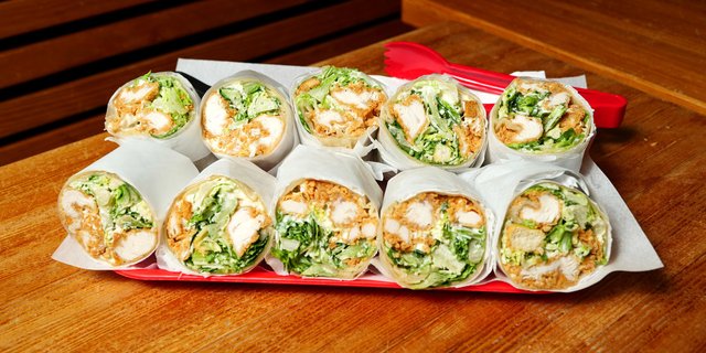 Fried Chicken Wraps