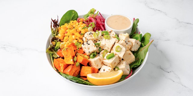 Sesame Tofu Salad