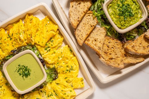Herb & Cheese Omelet Platter
