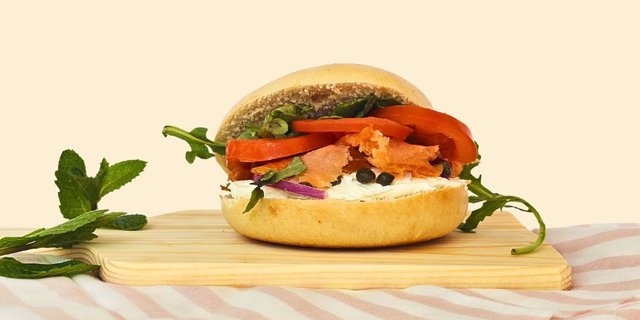 Smoked Salmon Sandwich Platter