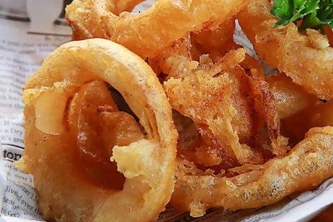Beer Battered Onion Rings