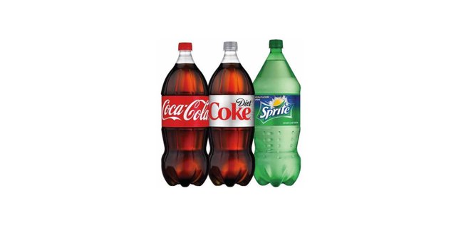 Assorted 2L Soda Bottles
