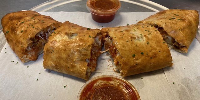 Chicken Parmesan Calzone
