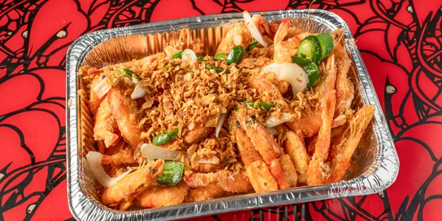 Salt-Toasted Shrimp Tray