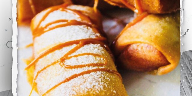 Banana Egg Rolls