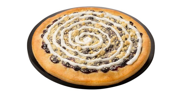 Blueberry Dessert Pizza