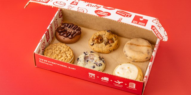 6 Cookie Box