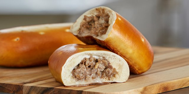 Cheesesteak Pretzel