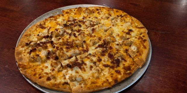 Spicy Ranch Buffalo Chicken Pizza