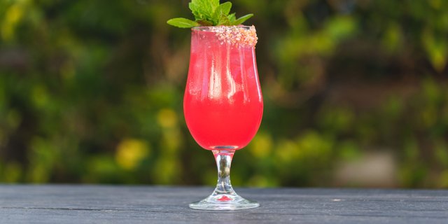 Watermelon Hibiscus Spicy Agua Fresca