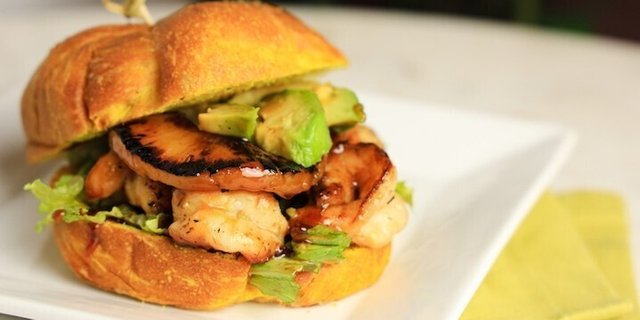 Saratoga Shrimp Sandwich