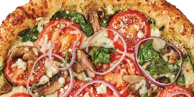 Garlic Spinaci Pizza
