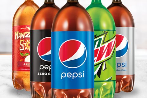 Assorted 2L Soda Bottles