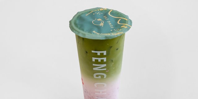 Strawberry Matcha Latte