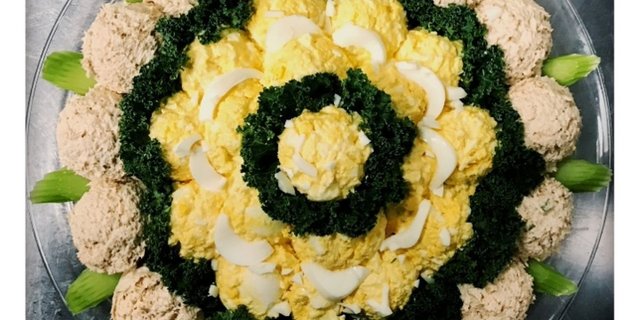 Tuna & Egg Salad Platter
