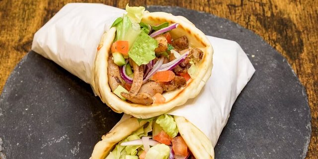 Lamb Gyro Wrap