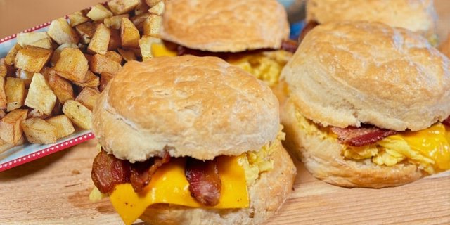 Breakfast in a Biscuit