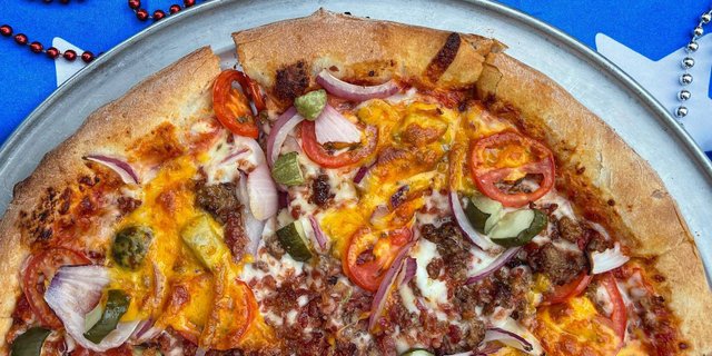 Born on the 4th of July Pizza