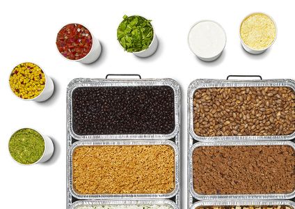 Chicken & Ground Beef Hot Bar for Groups of 40-100