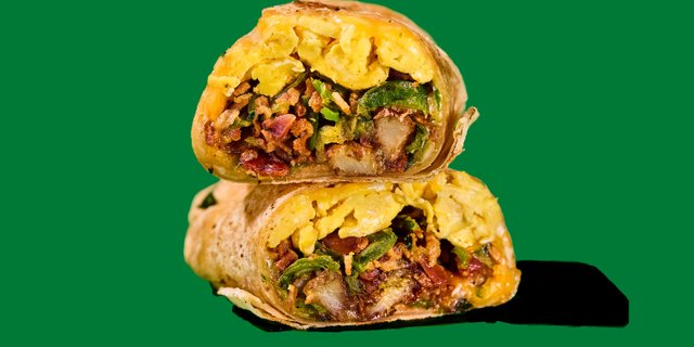 Southwest Breakfast Burrito Combo Meal
