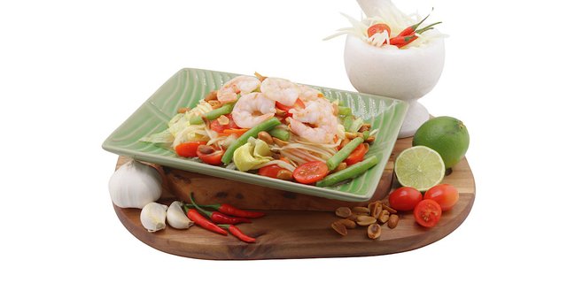 Green Papaya Salad Tray