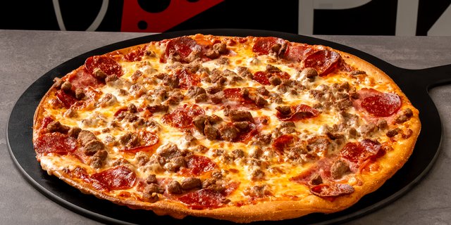 Gluten-Free Ultimate Meat Pizza