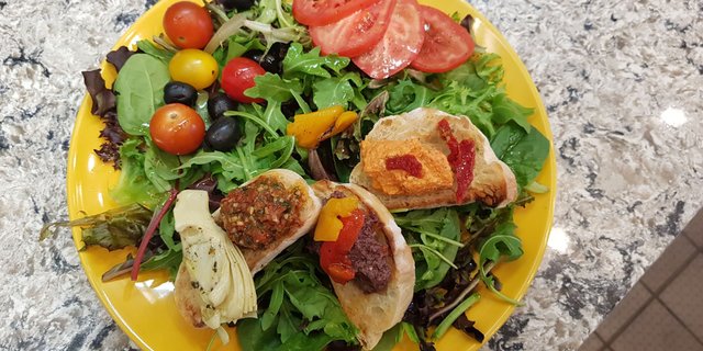 Vegan Bruschetta Salad