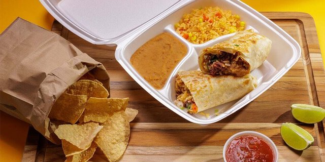 Burrito Boxed Lunch