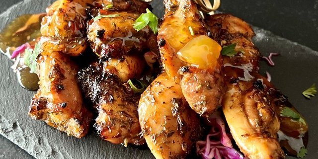 Jerk Chicken Skewers