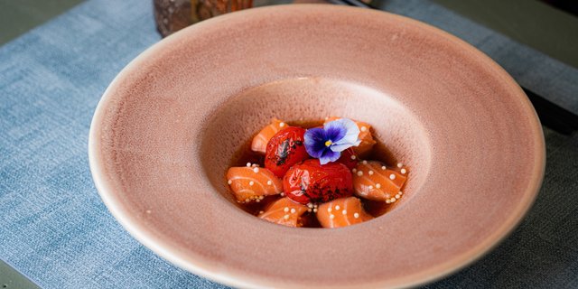 Salmon Crudo