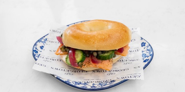 Smoked Salmon Bagel