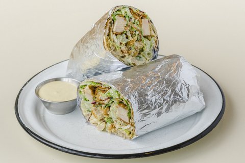 Chicken Caesar Wrap Platter