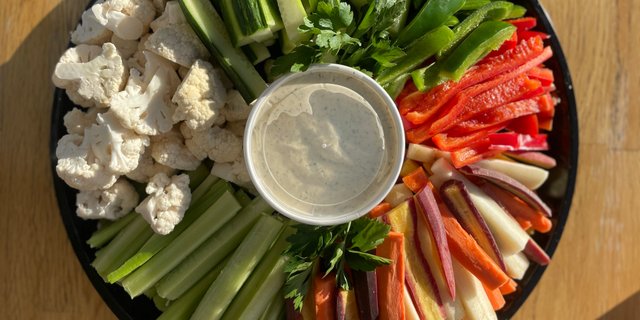 Large Raw Veggie Platter