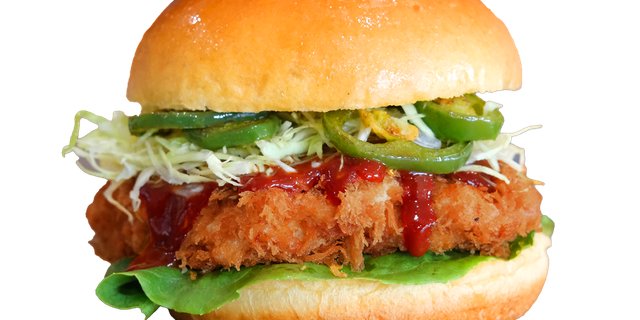Spicy Beef Katsu Burger
