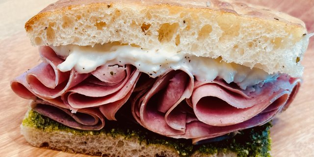 Fancy Bologna Sandwich