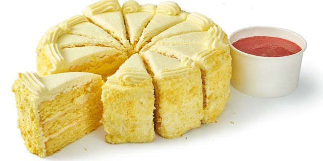 Lemon Cream Layer Cake