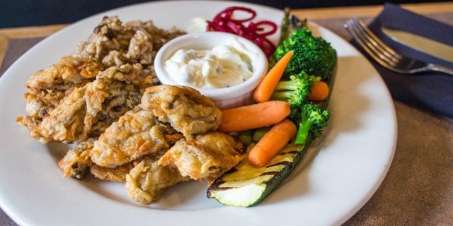 Pan-Fried Oysters